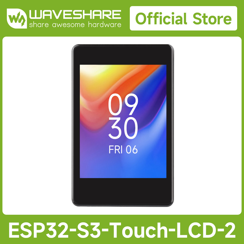 Waveshare Esp32 - Waveshare ESP32-S3 บอร์ดพัฒนาจอแสดงผลแบบสัมผัสแบบ Capacitive ขนาด 2