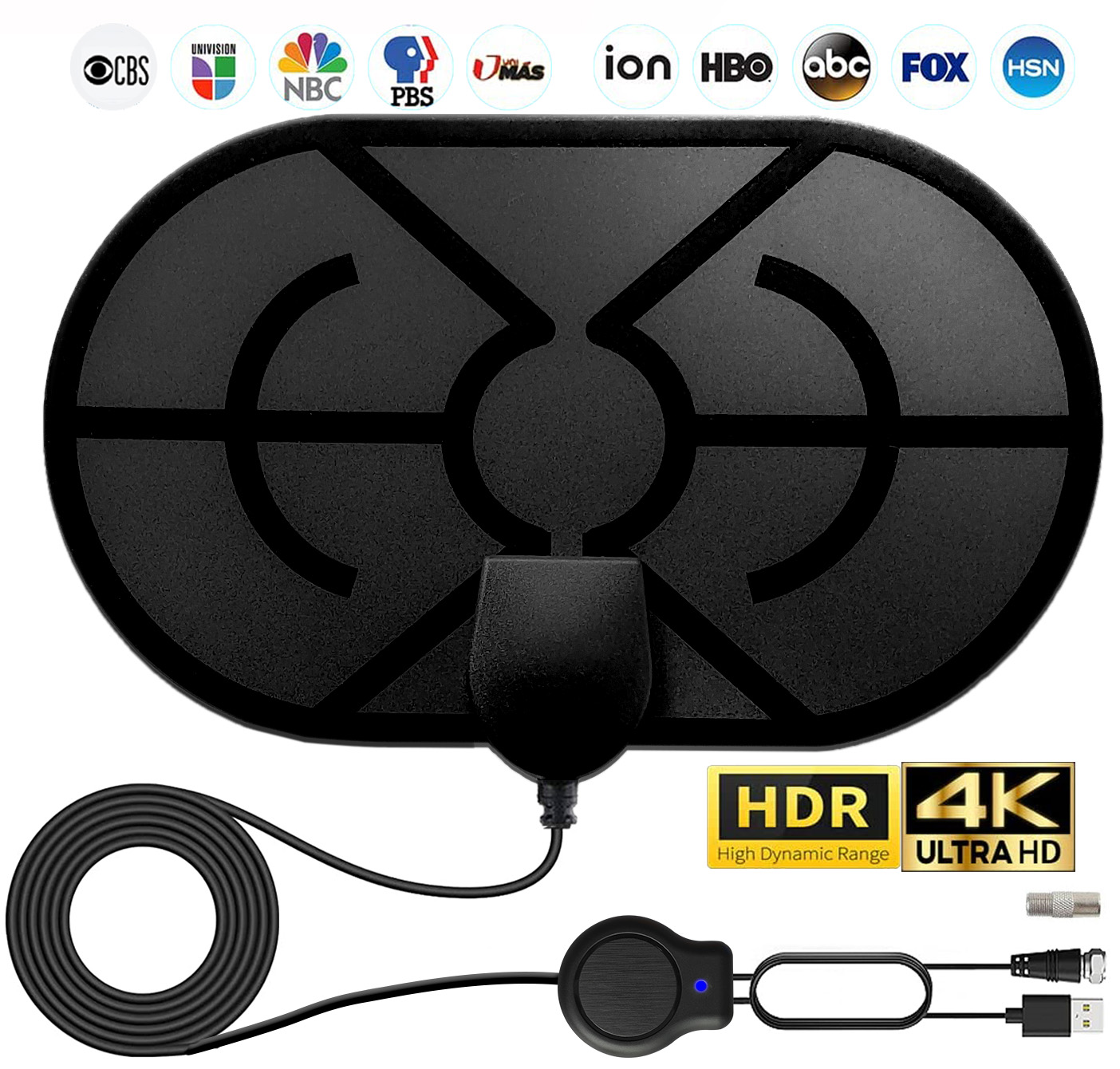 Devkitc - เสาอากาศทีวีดิจิตอลภายในอาคาร 5000 ไมล์ HD 8K 4K
