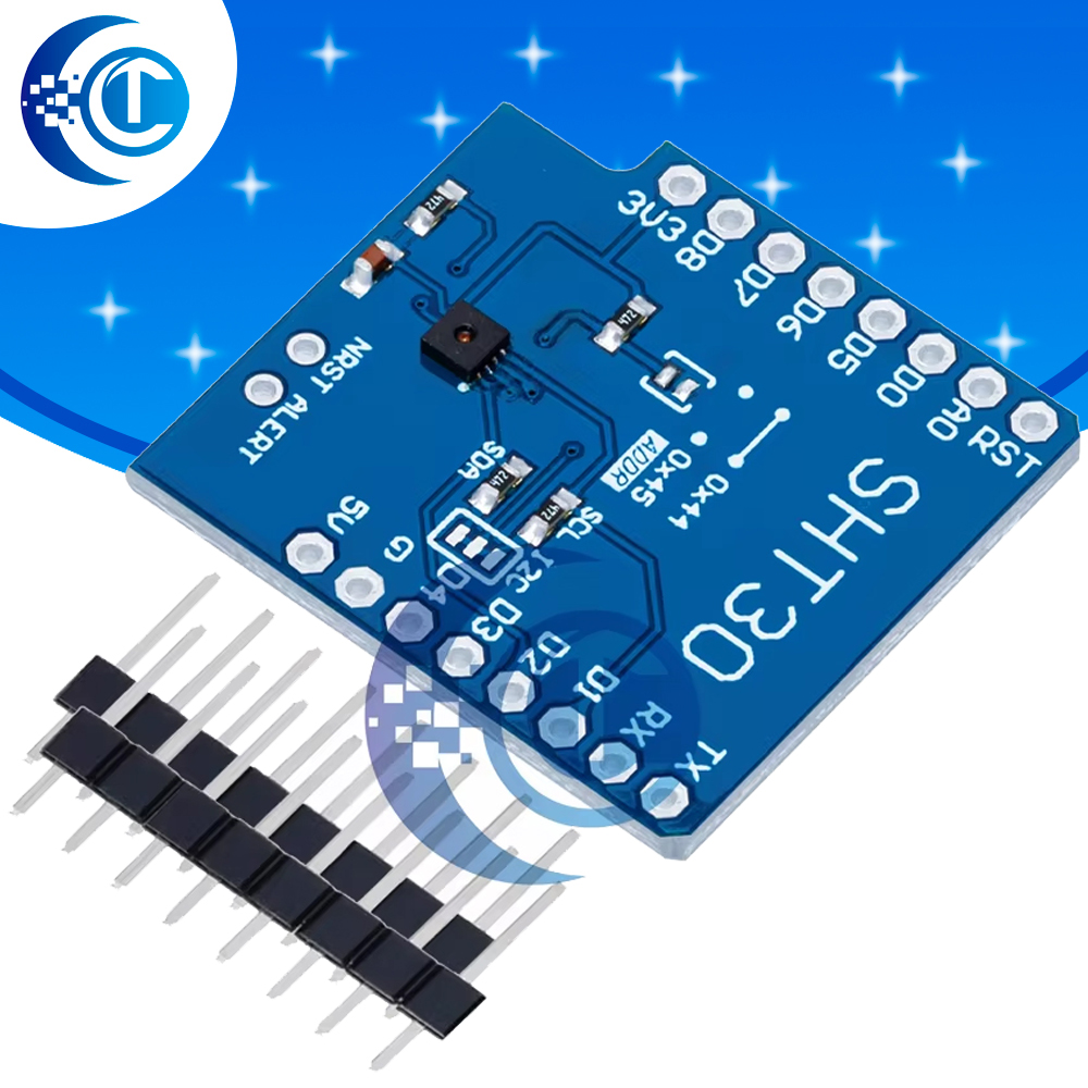 Wemos D1 Mini - 1PCS SHT30 Shield I2C ดิจิตอลอุณหภูมิและความชื้นโมดูลสําหรับ WeMos