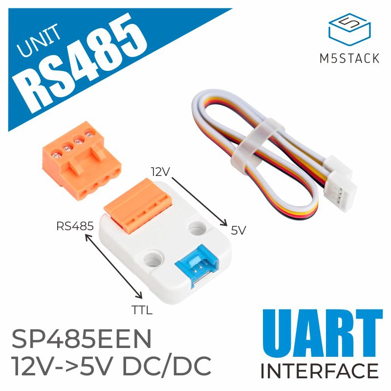 M5Stack - M5Stack ชุดตัวแปลง RS485 เป็น TTL อย่างเป็นทางการ
