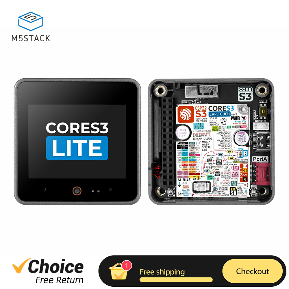 Doit Esp32 - M5Stack CoreS3 Lite Programmable IoT Controller