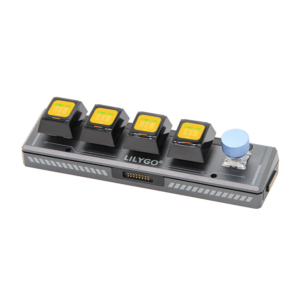 Lolin S3 - LILYGO T-Keyboard-S3-Pro ESP32-S3 บอร์ดพัฒนาคีย์บอร์ด - โมดูลเข้ารหัส
