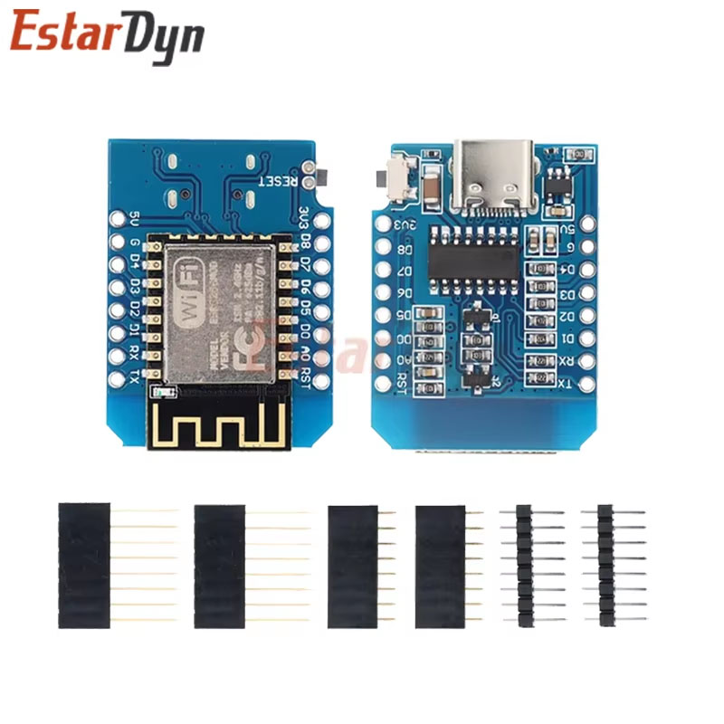 D1 Mini TYPE-C/MICRO ESP8266 E - Nodemcuv2 บทวิจารณ์และราคา