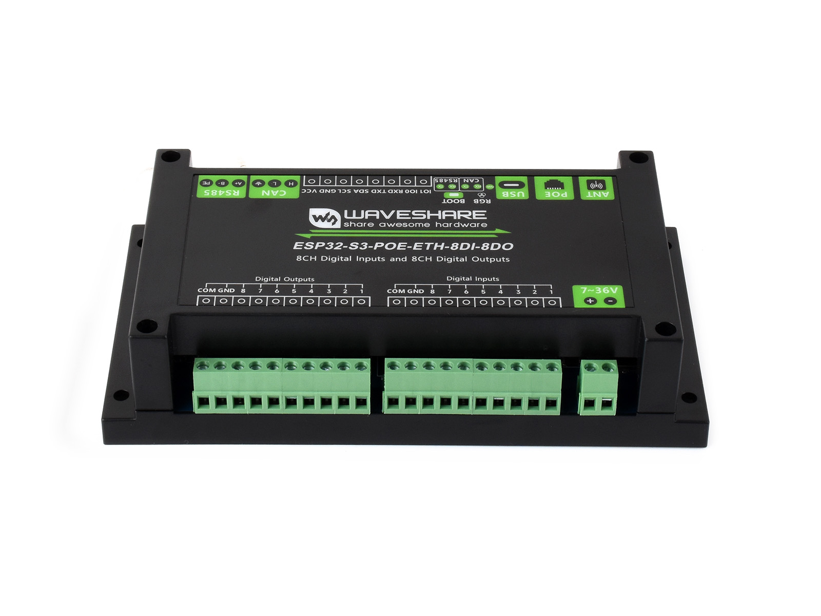 บอร์ดควบคุมอุตสาหกรรม ESP32-S3 - Lolin S3 บทวิจารณ์และราคา