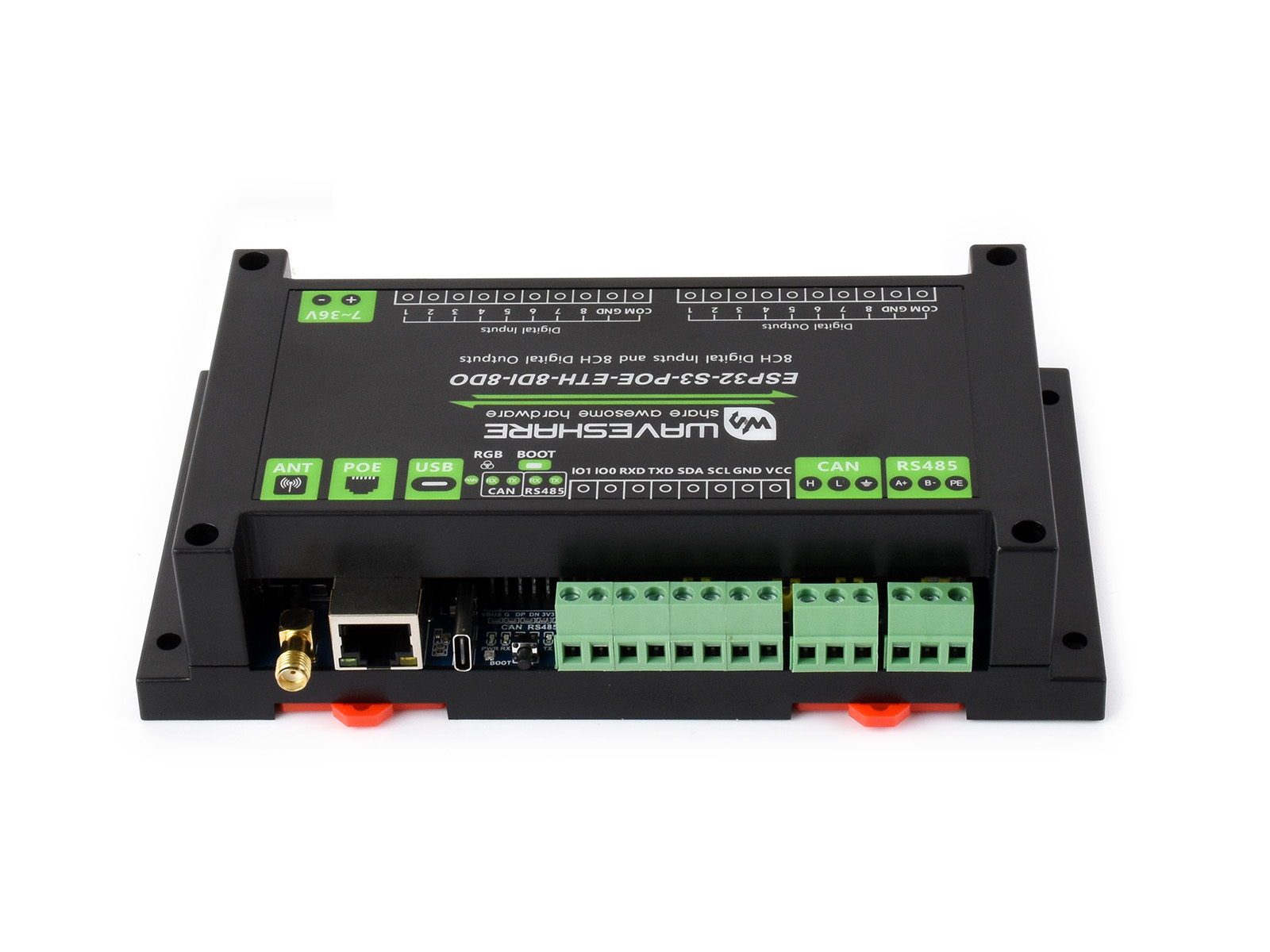 บอร์ดควบคุมอุตสาหกรรม ESP32-S3 - Lolin S3 บทวิจารณ์และราคา