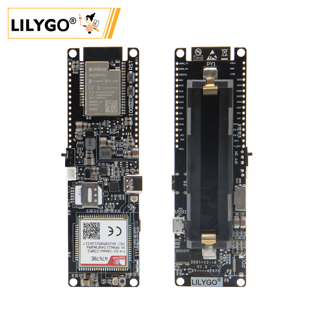 LILYGO® TTGO T-A7670G/E/SA R2  - Devkitc บทวิจารณ์และราคา