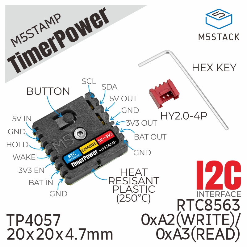 M5Stack Official M5Stamp Timer - M5Stack บทวิจารณ์และราคา