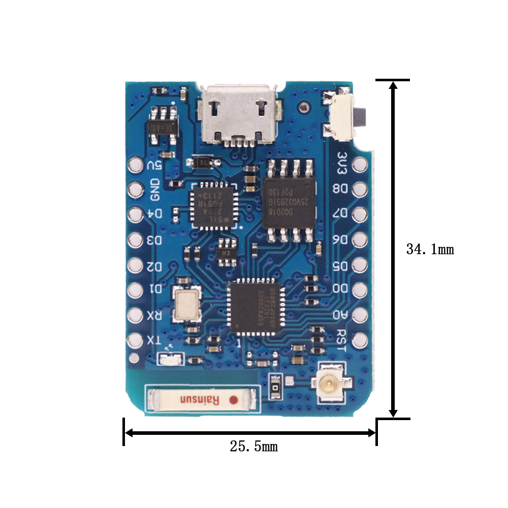 Wemos D1มินิโปร V3.0 NodeMcu 4 - Wemos D1 Mini บทวิจารณ์และราคา