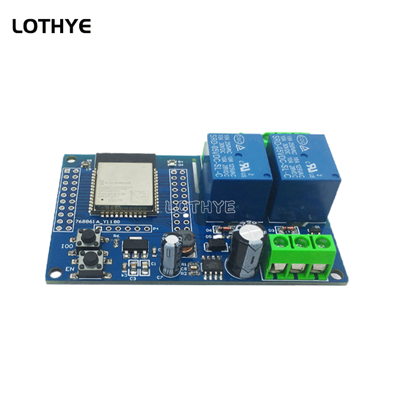 โมดูลรีเลย์ ESP32 แบบสองช่องสั - Doit Esp32 บทวิจารณ์และราคา
