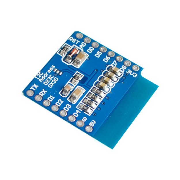 0.66 นิ้ว OLED LED จอแสดงผล LC - Wemos D1 Mini บทวิจารณ์และราคา