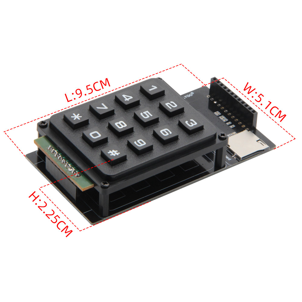 TTGO T-Display บอร์ดขยายคีย์บอ - Ttgo Tdisplay บทวิจารณ์และราคา