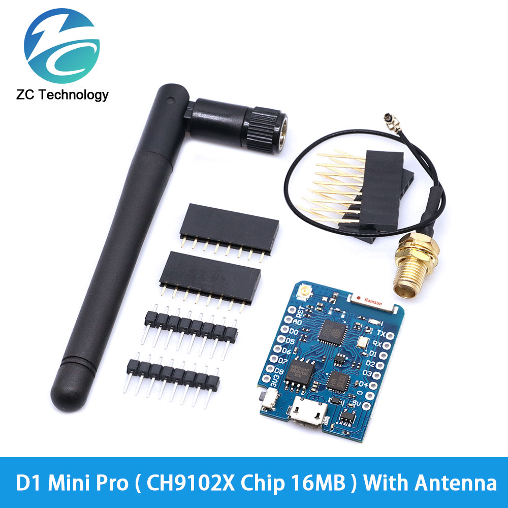 ESP8266 ESP-12 ESP-12F CH340G  - Wemos D1 Mini บทวิจารณ์และราคา