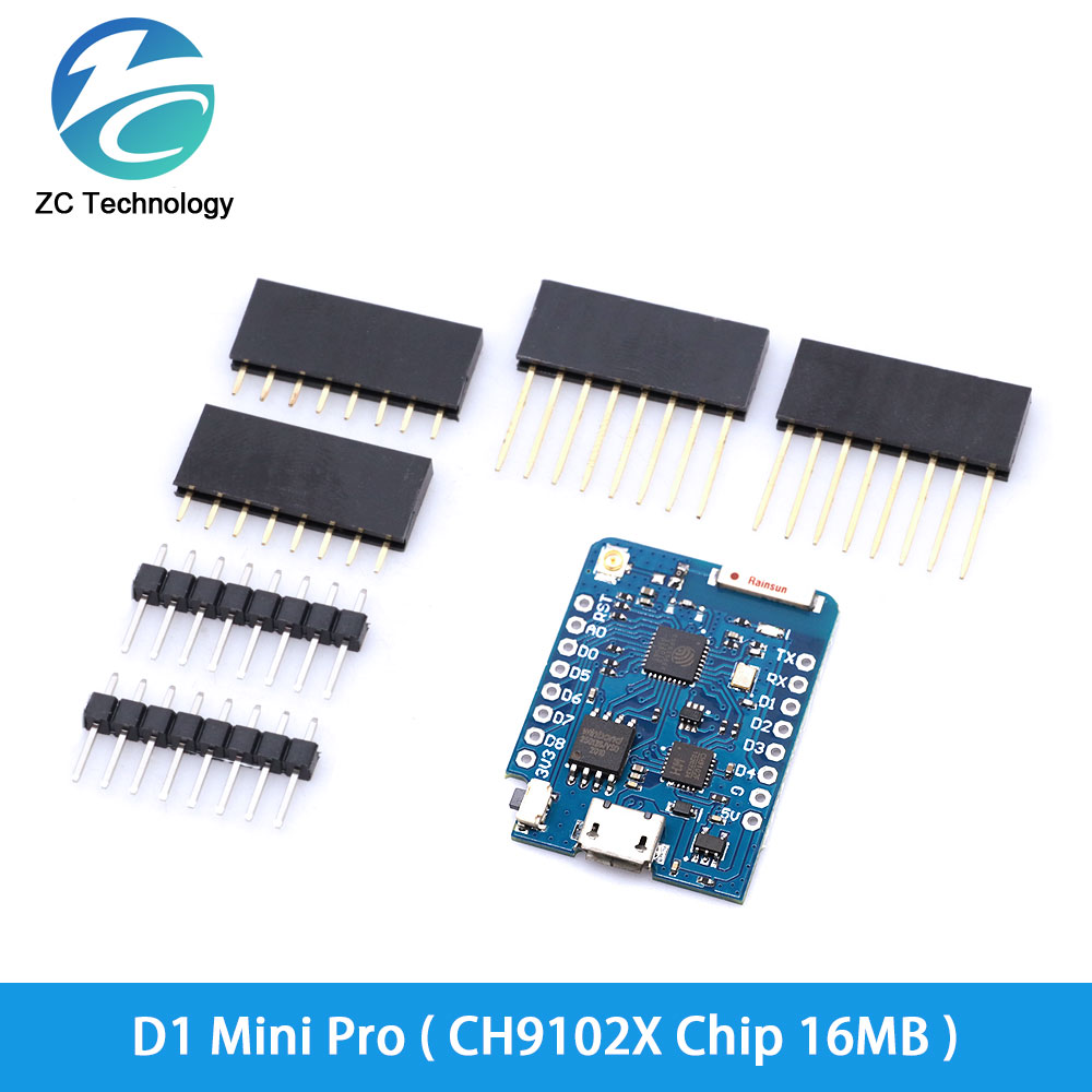 ESP8266 ESP-12 ESP-12F CH340G  - Wemos D1 Mini บทวิจารณ์และราคา