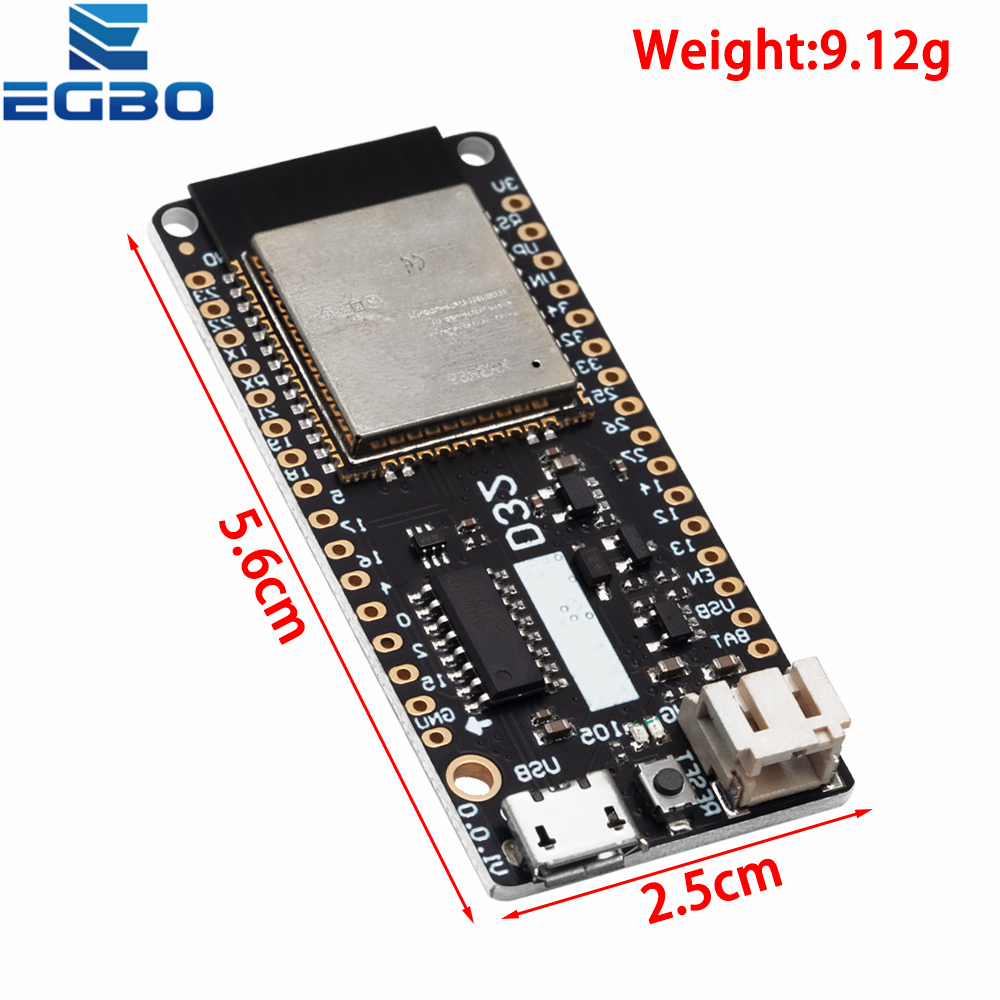 EGBO สำหรับ LOLIN D32 V1.0.0 - - Lolin D32 บทวิจารณ์และราคา
