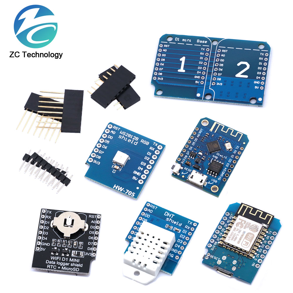 D1 Mini ESP8266 ESP-12F CH340G - Wemos D1 Mini บทวิจารณ์และราคา