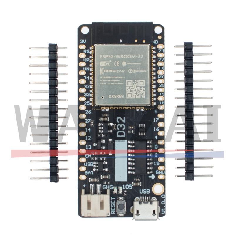 LOLIN D32 V1.0.0 - wifi + บอร์ - Lolin D32 บทวิจารณ์และราคา