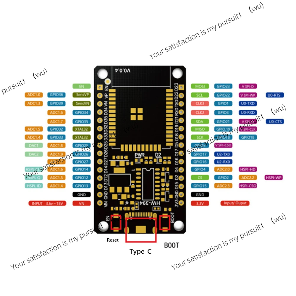 เหมาะสำหรับบอร์ดพัฒนา ESP32 โม - Nodemcu 32S บทวิจารณ์และราคา