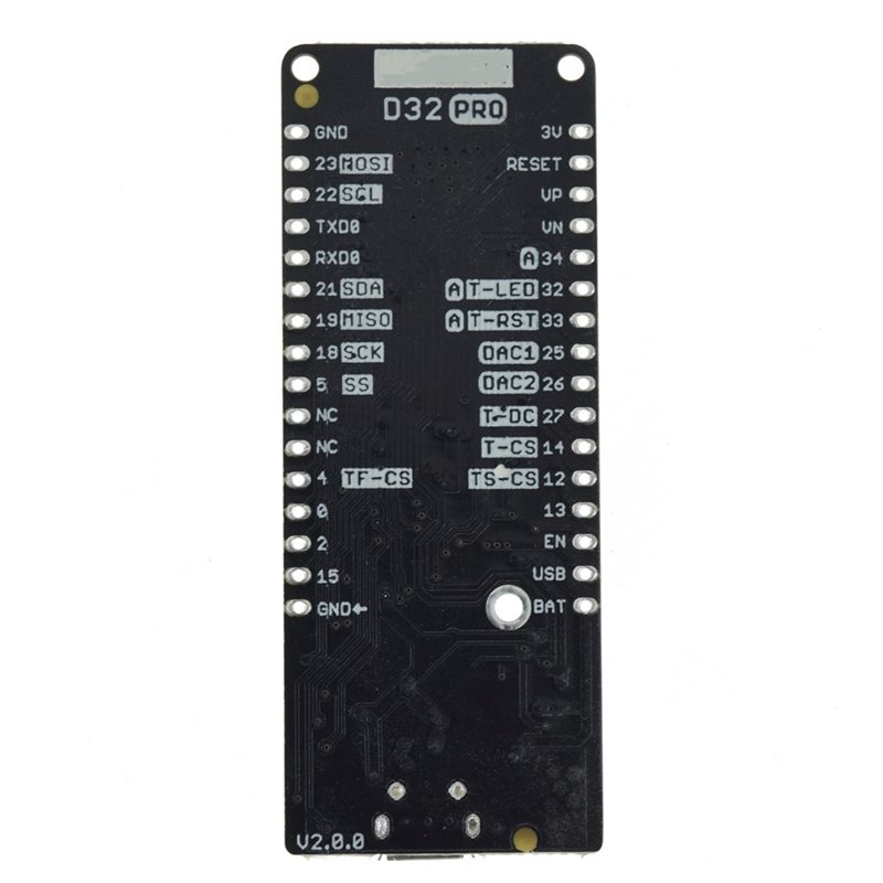 B03B-สำหรับ LOLIN D32 Pro V2.0 - Lolin D32 บทวิจารณ์และราคา