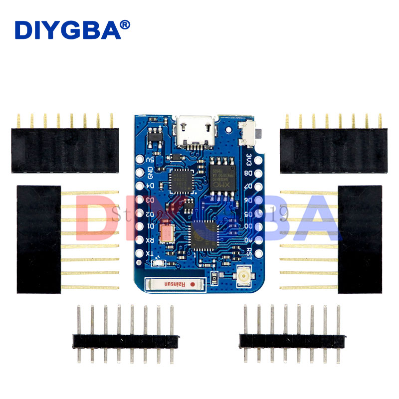 WEMOS D1 Mini Pro 4M 16M ไบต์ข - Nodemcuv2 บทวิจารณ์และราคา