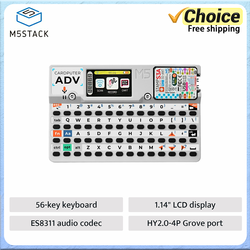 M5Stack Cardputer Adv ESP32 คอ - Doit Esp32 บทวิจารณ์และราคา
