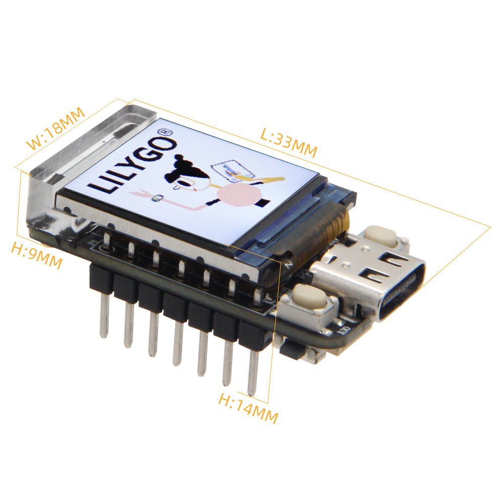 LILYGO T-QT Pro ESP32-S3 GC9A0 - Lolin S3 บทวิจารณ์และราคา