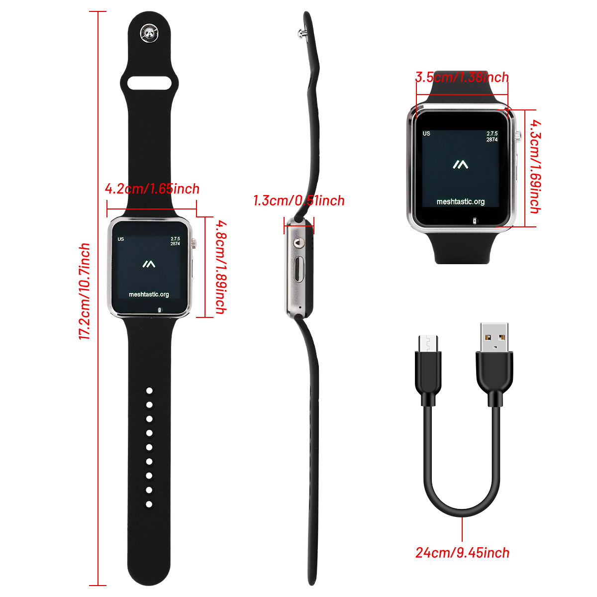 LILYGO T Watch S3 Lora Meshtas - Ttgo T Watch บทวิจารณ์และราคา