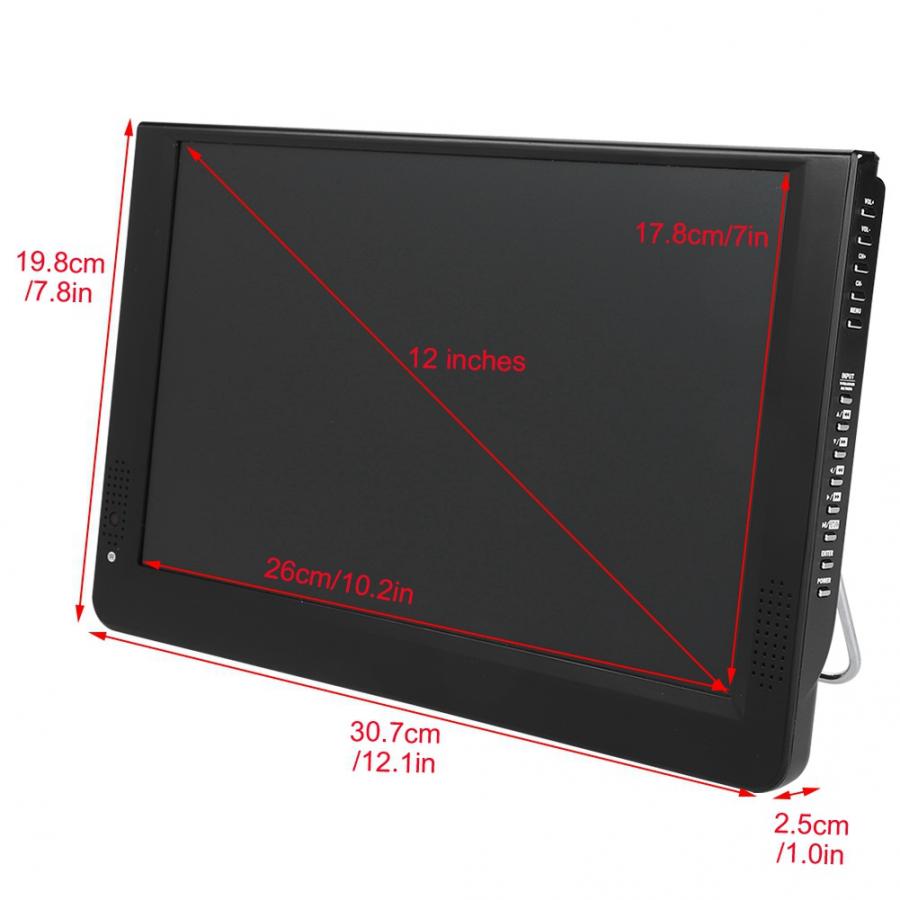 Leadstar D12ทีวีดิจิตอลขนาด12น - Devkitc บทวิจารณ์และราคา
