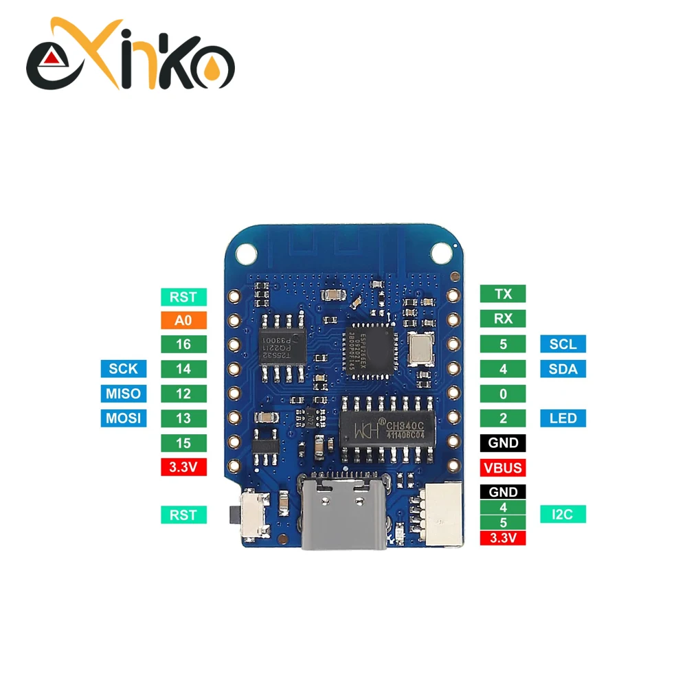 1/5/10PCS WeMos D1 Mini ESP826 - Wemos D1 Mini บทวิจารณ์และราคา